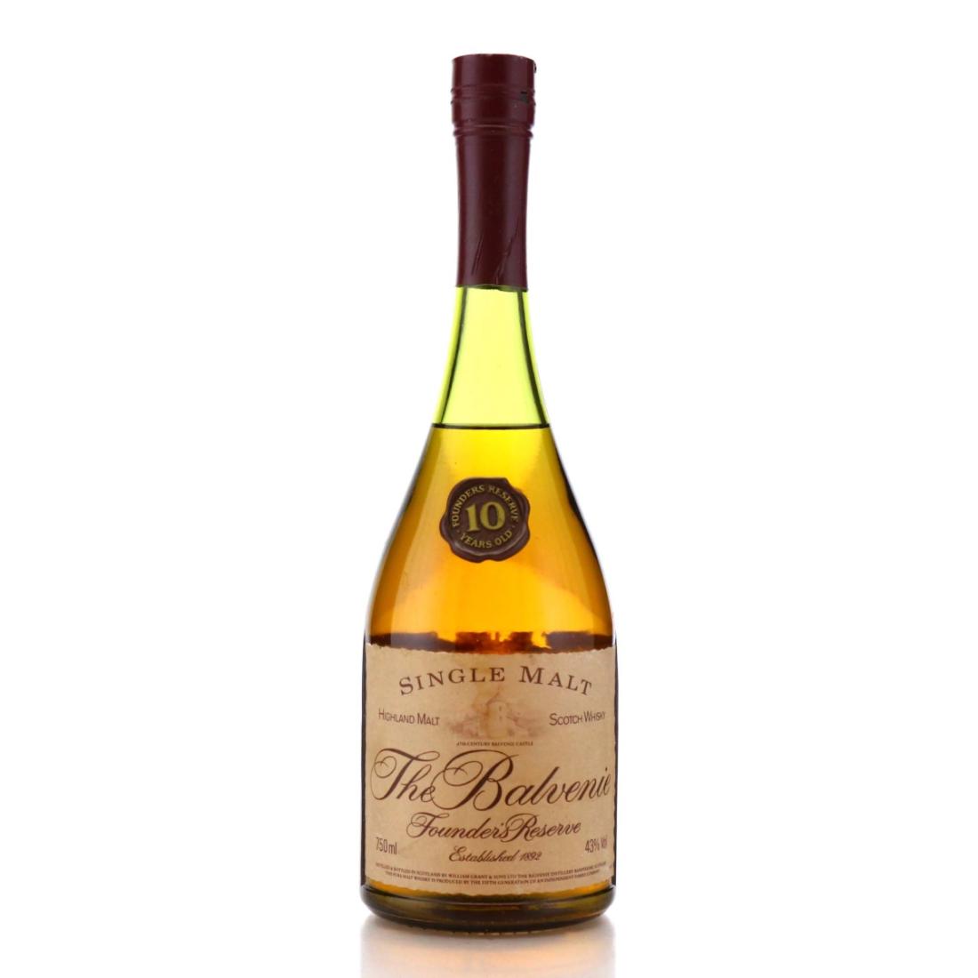 Balvenie Founder's Reserve 10 Year Old, Bourbon & Sherry Cask, 1983, 43% whisky bottle