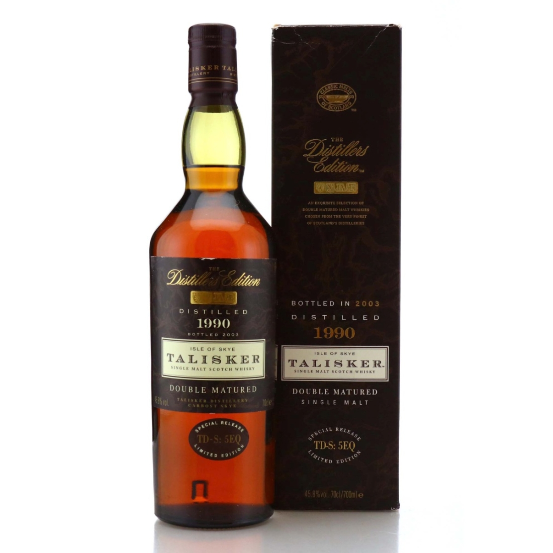 Image for Talisker 1990 Distillers Edition TD-S:5EQ