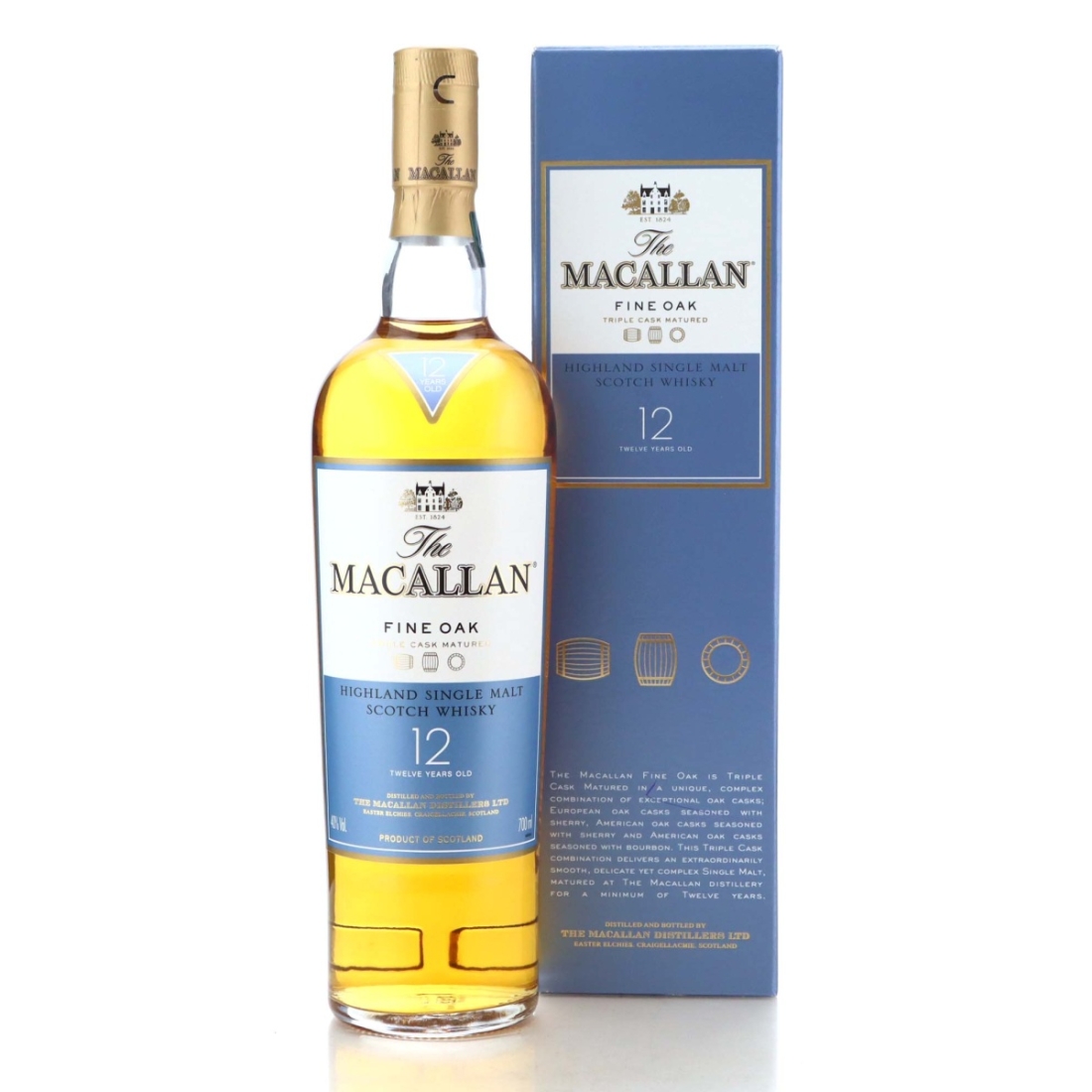 Image for Macallan Fine Oak 12 Year Old