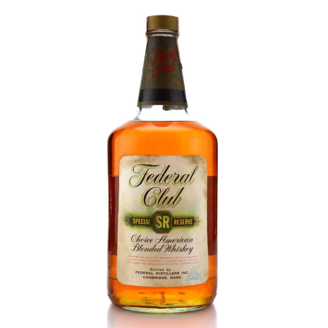Federal Club Special Reserve American Whiskey 175 Litre 1979