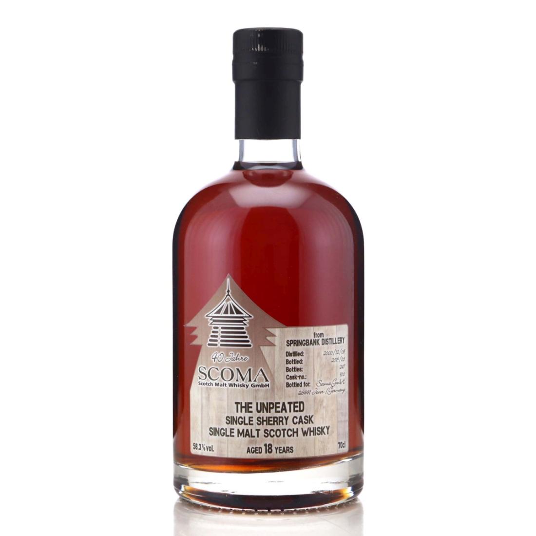 Springbank 2000 The Unpeated 18 40th Anniversary