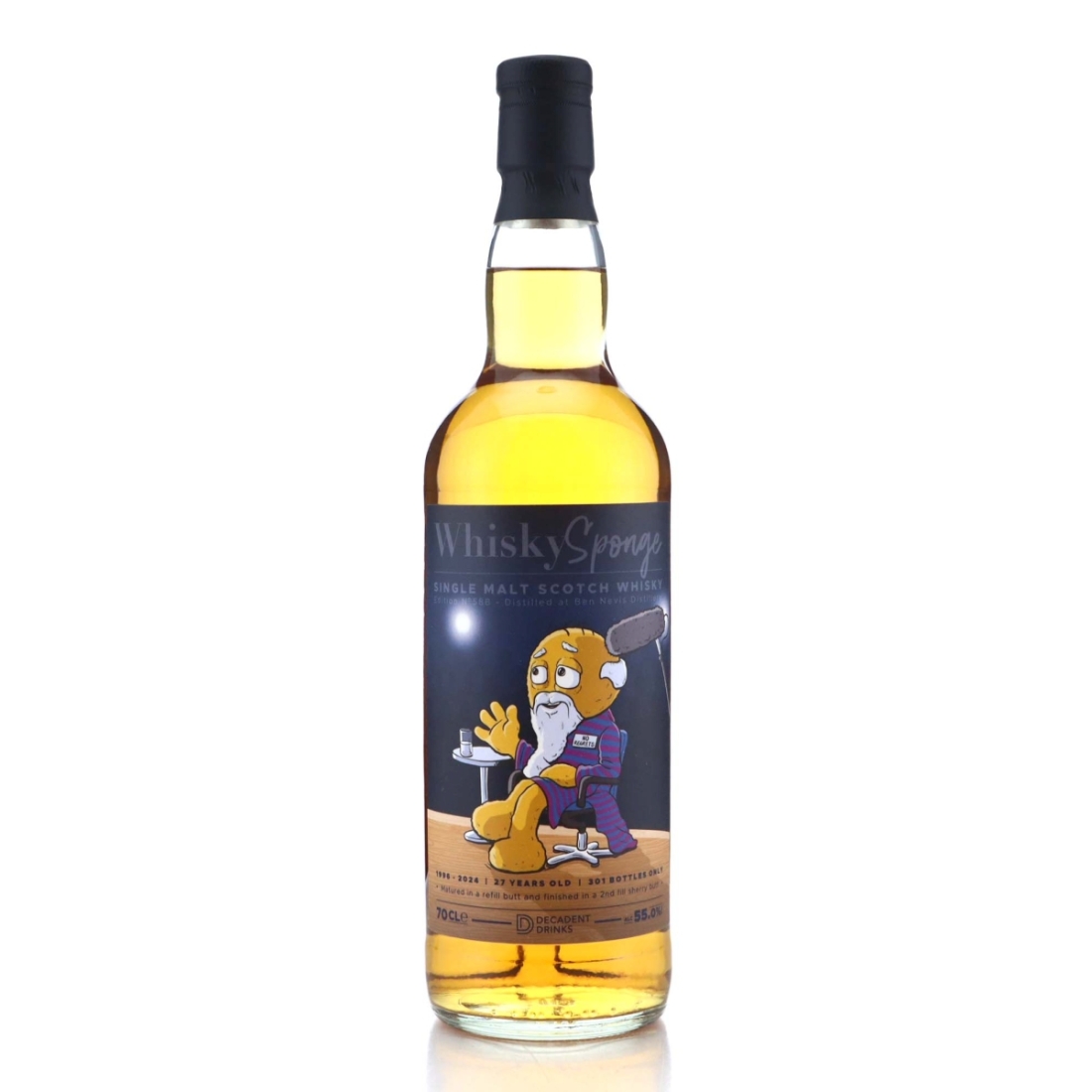Image for Ben Nevis 1996 Whisky Sponge 27 Year Old Edition No.58B