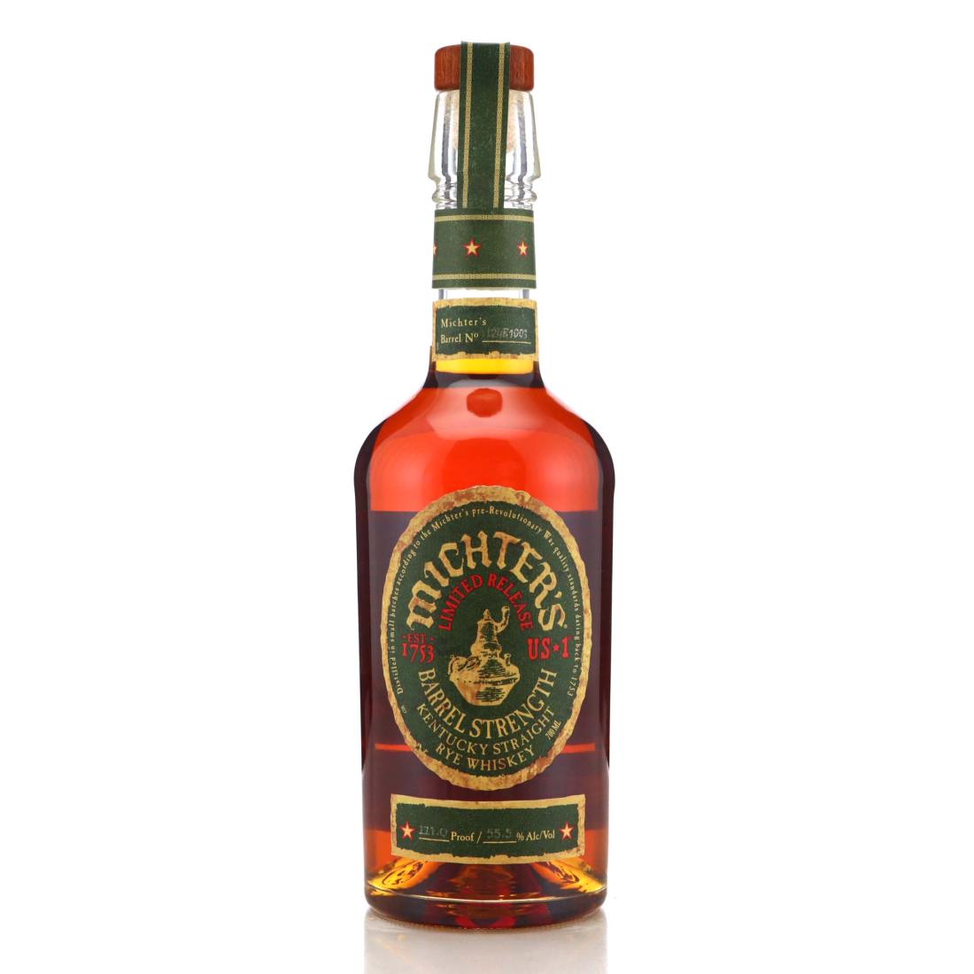 Michters Barrel Strength Kentucky Straight Rye No L24B