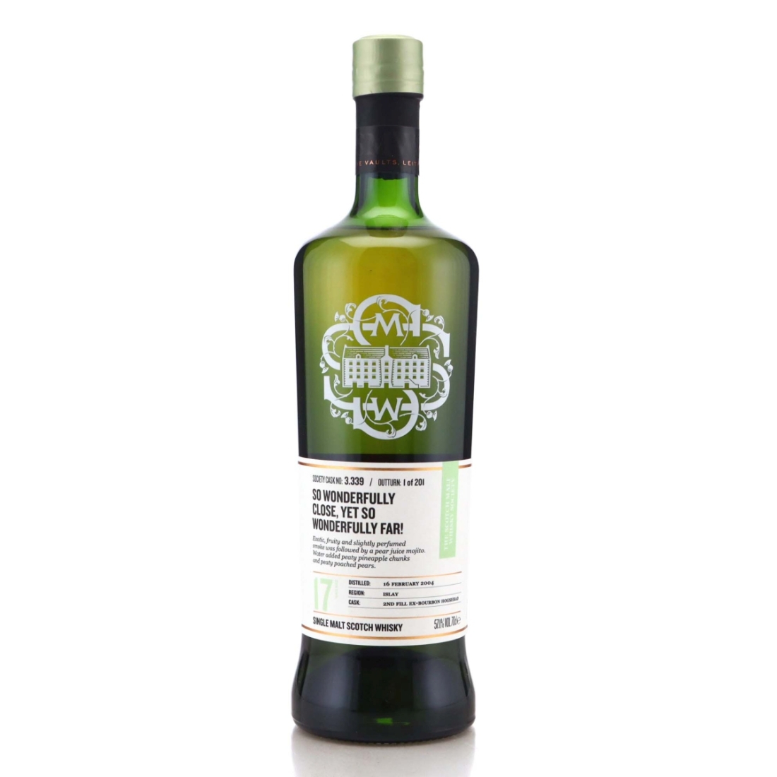 Image for Bowmore 2004 SMWS 17 Year Old 3.339 - So wonderfully close, yet so wonderfully far!