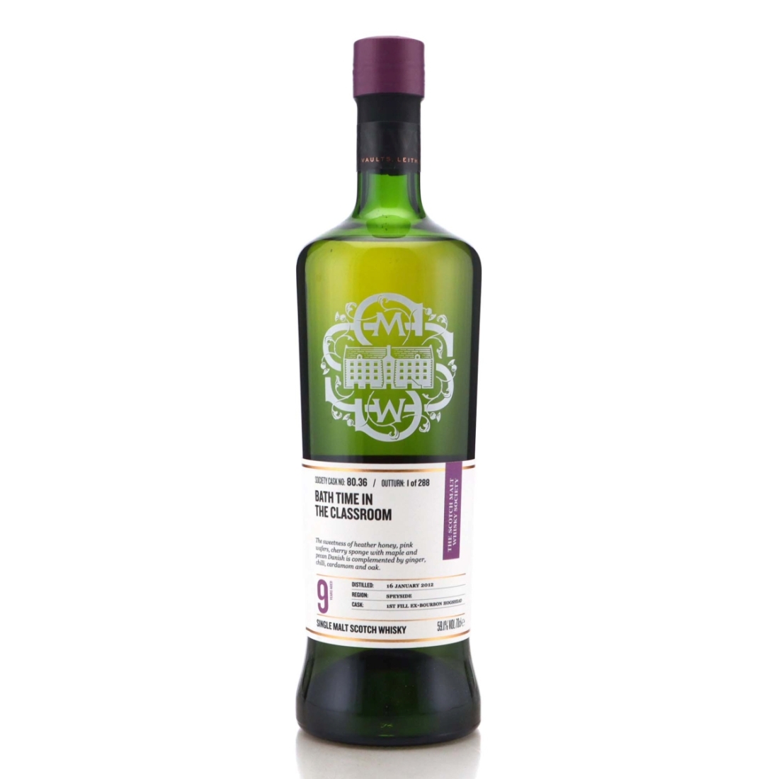 Image for Glen Spey 2012 SMWS 9 Year Old 80.36 - Bath Time in the Classroom