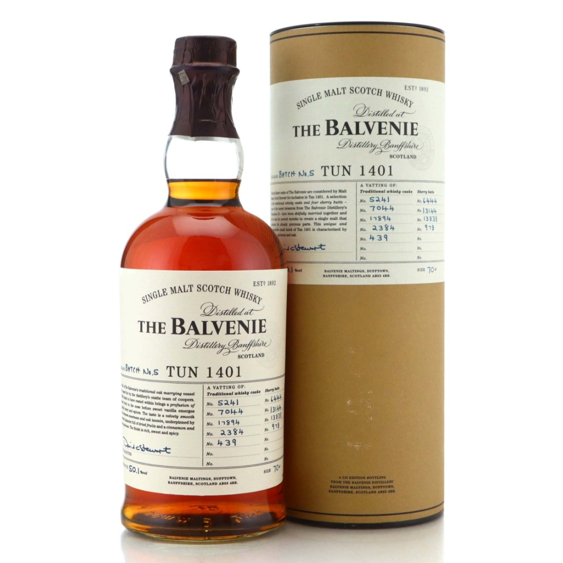 Image for Balvenie Tun 1401 Batch No.5