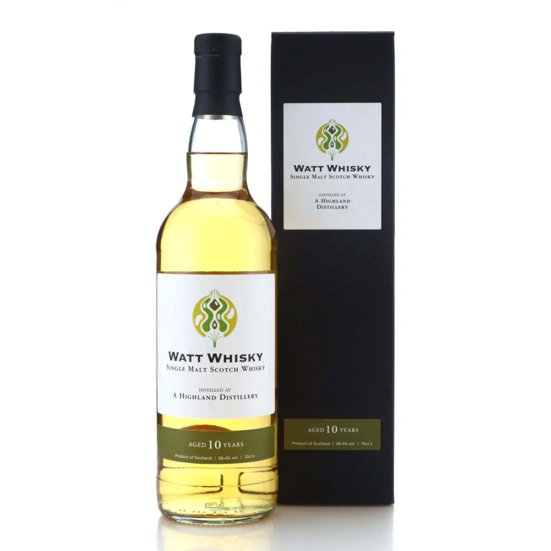 Highland Single Malt 2010 Watt Whisky 10 Year Old