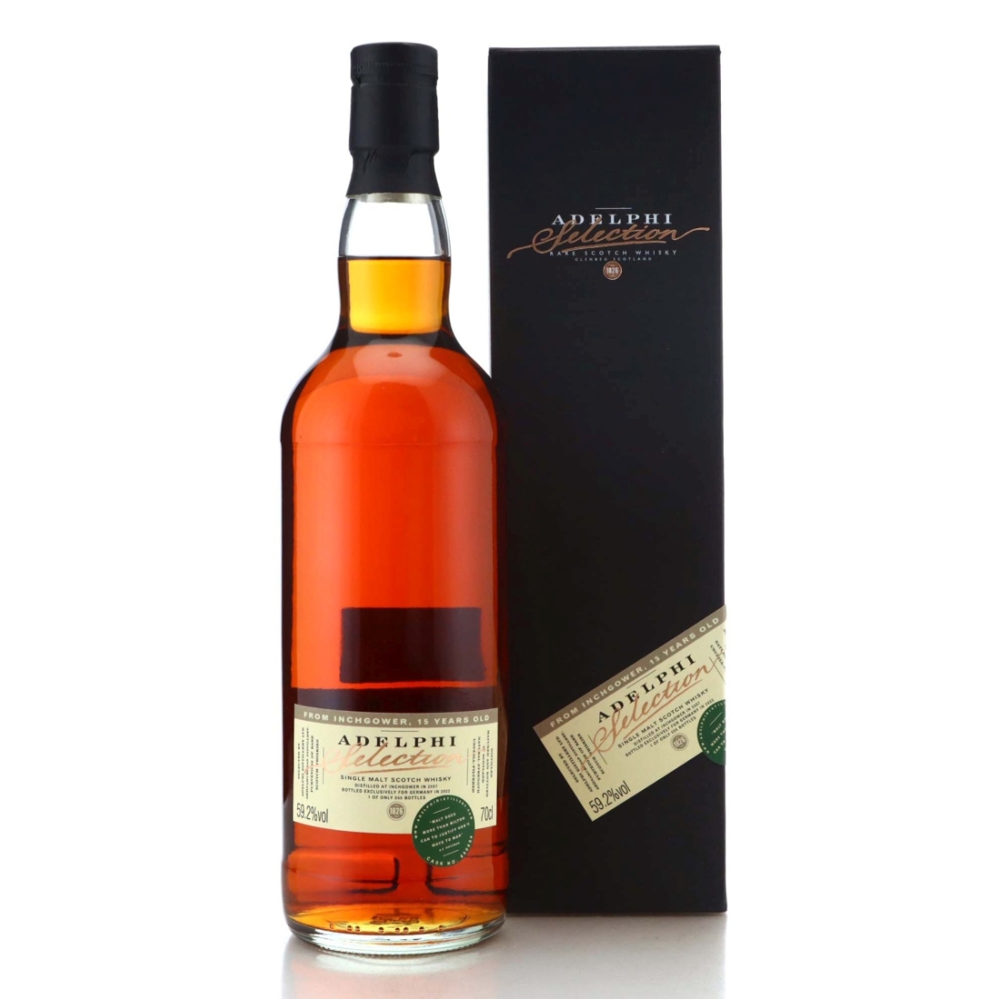 Image for Inchgower 2007 Adelphi 15 Year Old