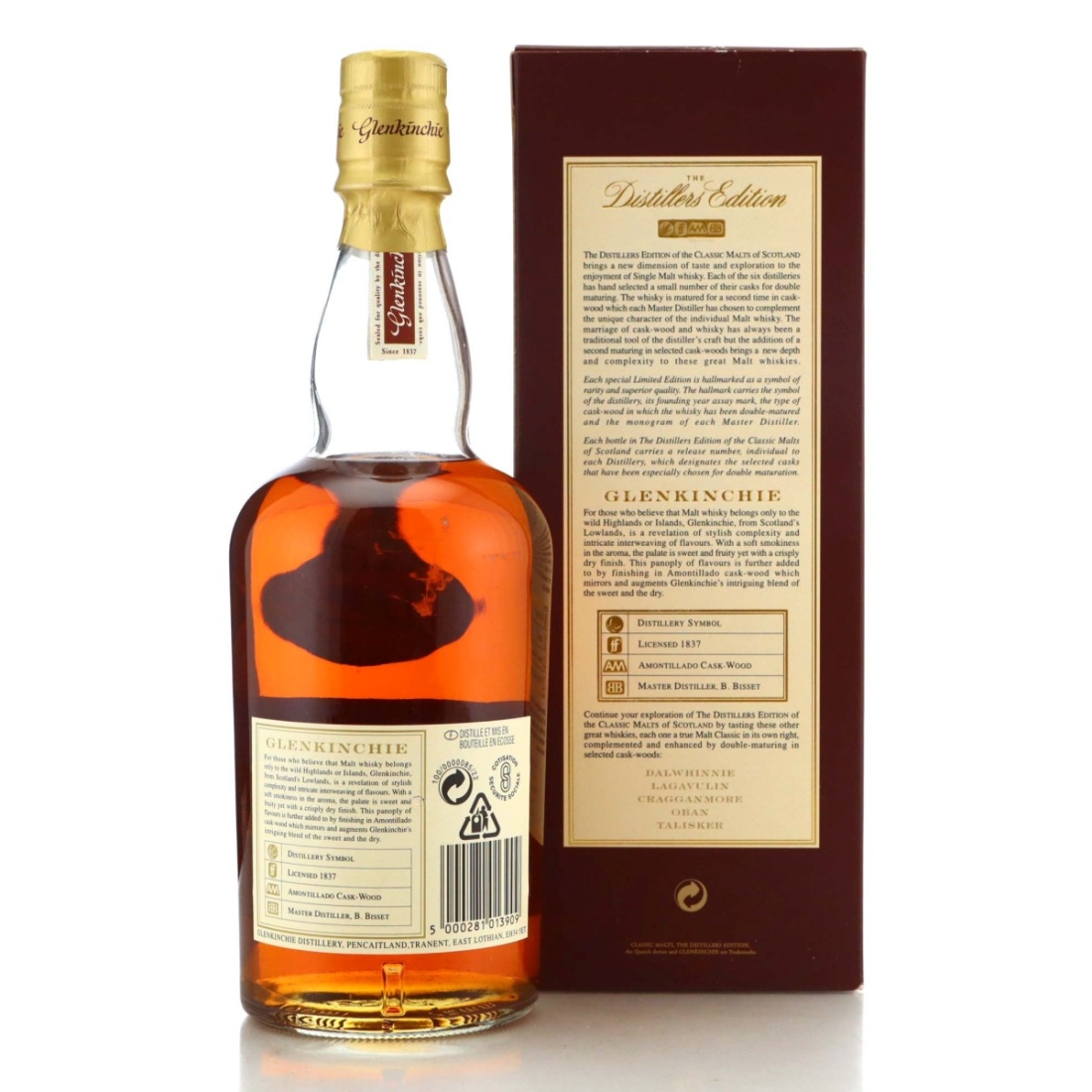 Image for Glenkinchie 1986 Distillers Edition G/273-7-D / Inaugural Release