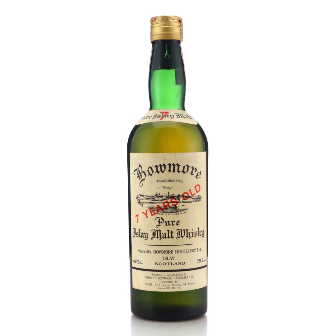 Image for Bowmore 7 Year Old - Sherriff's