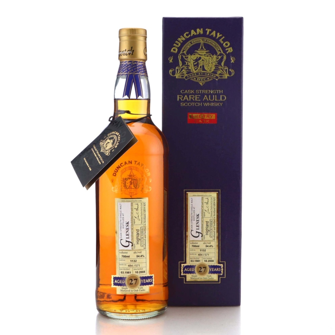 Image for Glenesk 1981 Rare Auld 27 Year Old