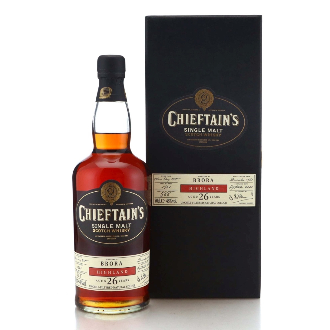 Image for Brora 1981 Chieftain's 26 Year Old