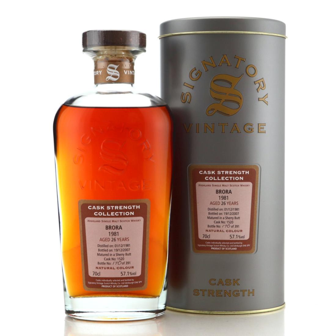 Brora 1981 Cask Strength Collection 26 Year Old