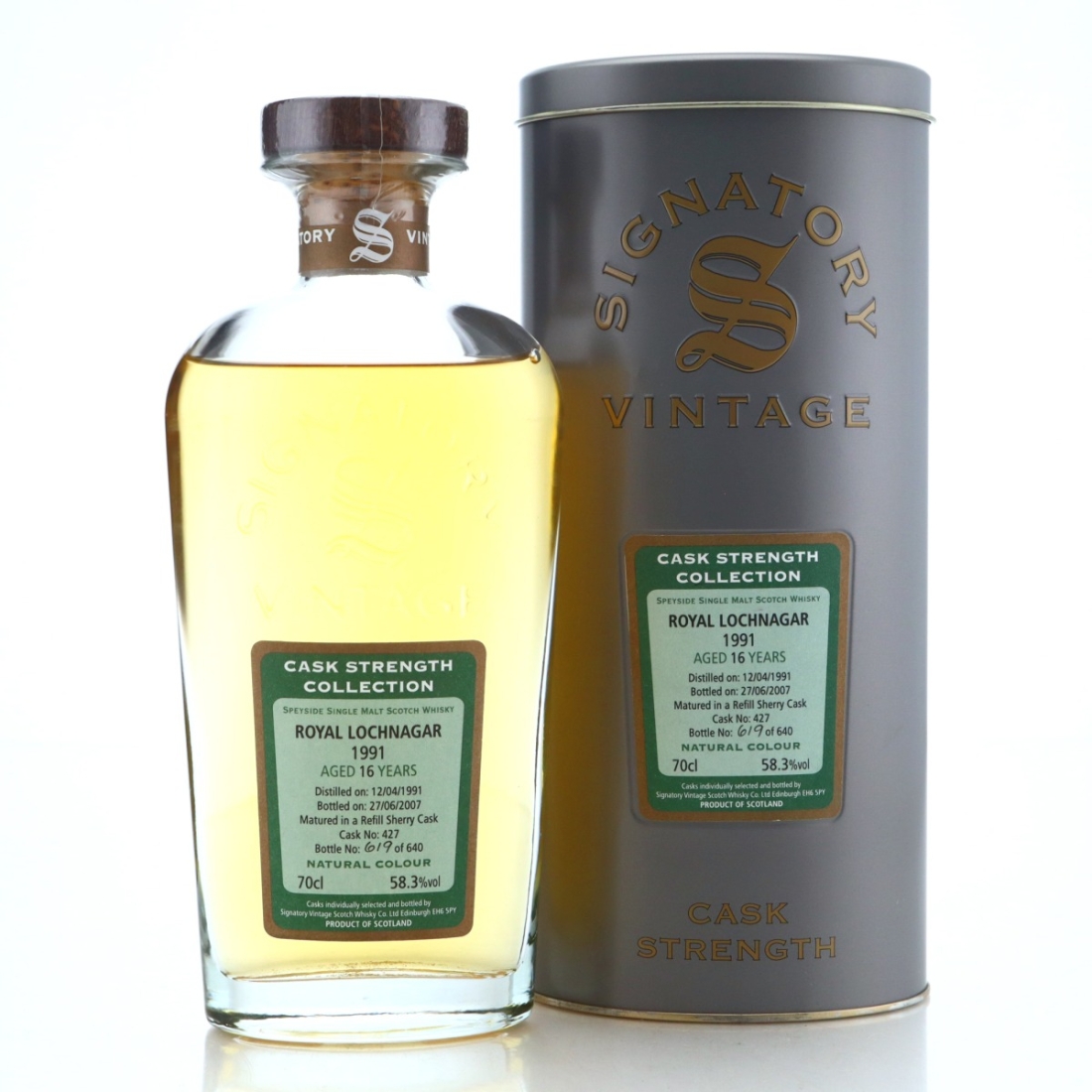 Image for Royal  Lochnagar 1991 Cask Strength Collection 16 Year Old