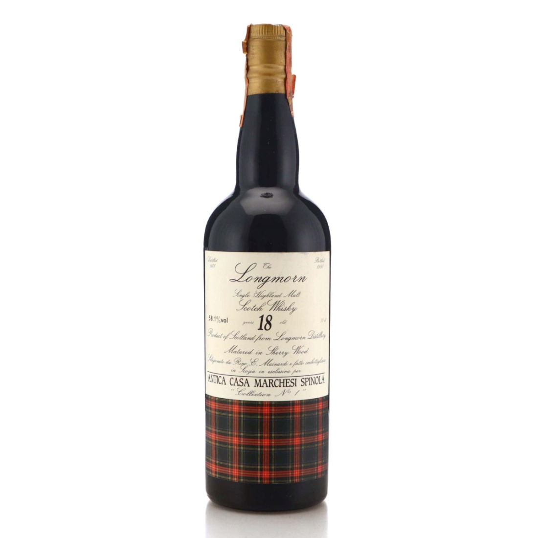 Image for Longmorn 1971 'Collection No.1' 18 Year Old