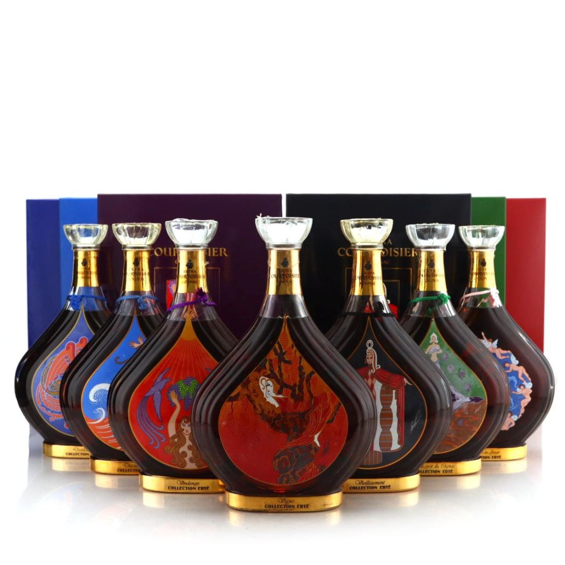 Courvoisier Erte Collection 1-7 | Whisky Auctioneer