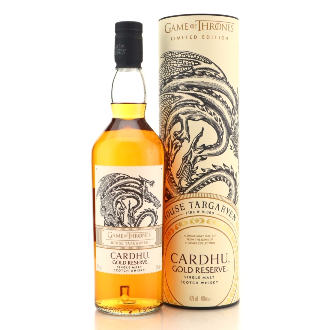 Image for Cardhu Gold Reserve Game of Thrones - House Targaryen
