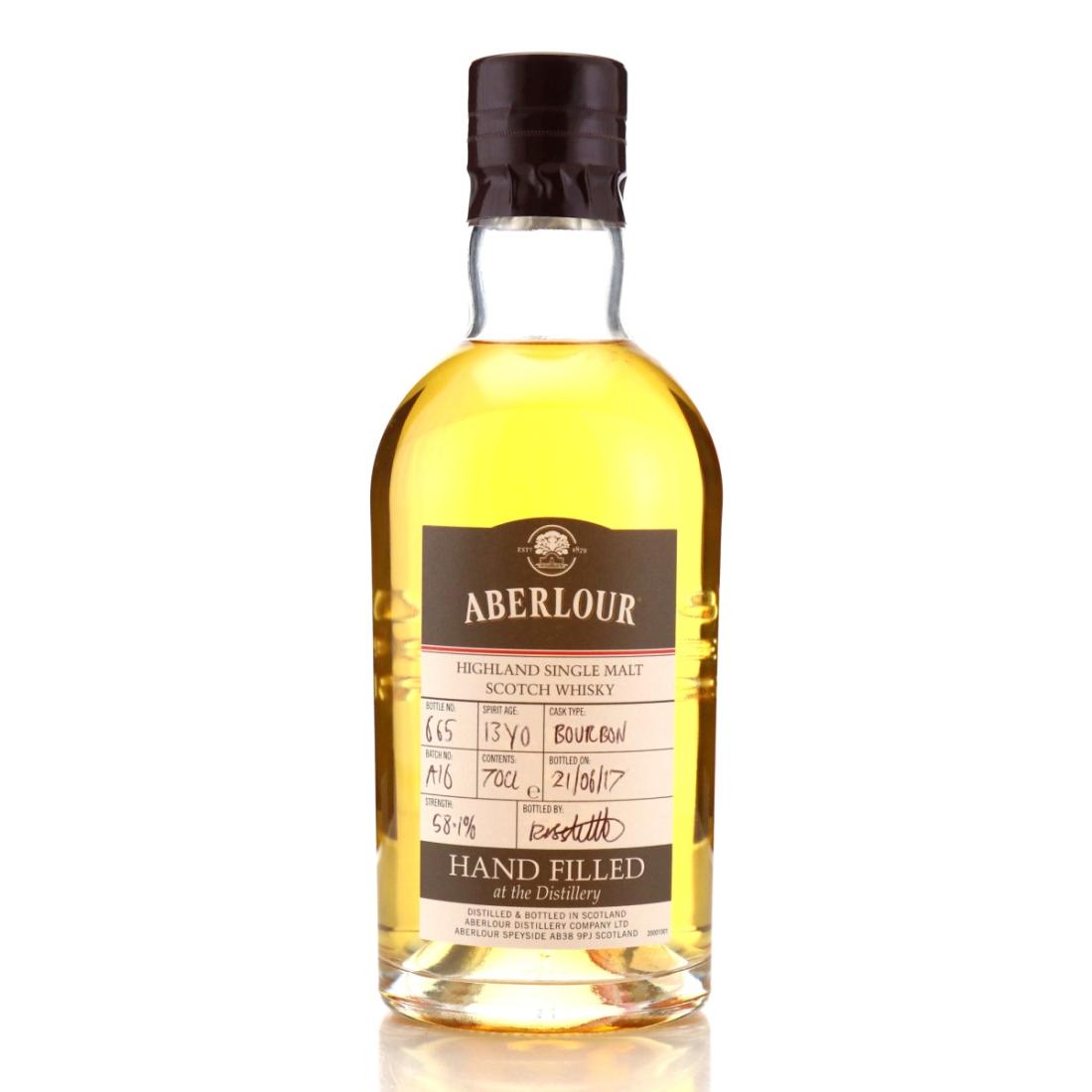 Aberlour Hand Filled 13 Year Old Batch A16