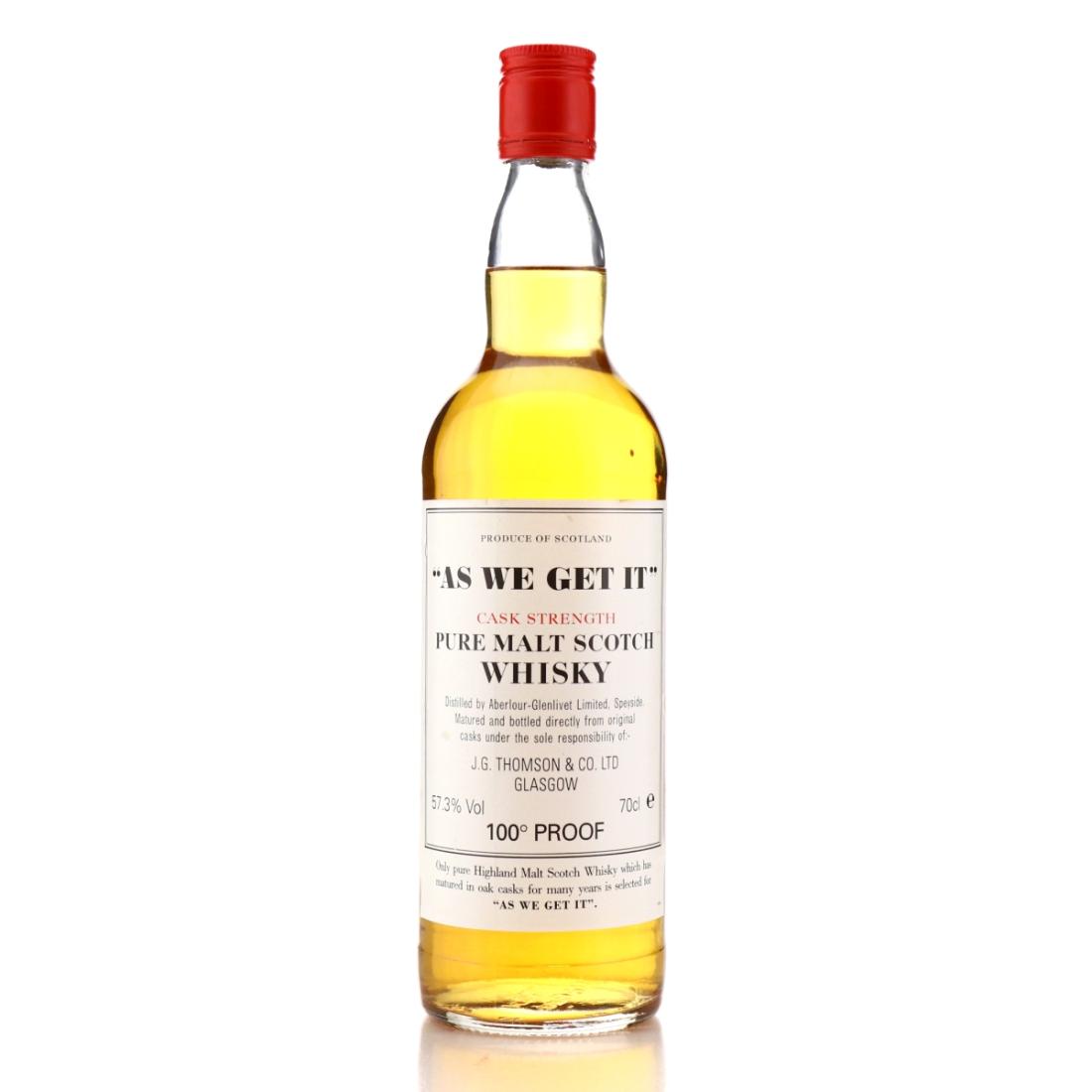 Aberlour As We Get It Cask Strength