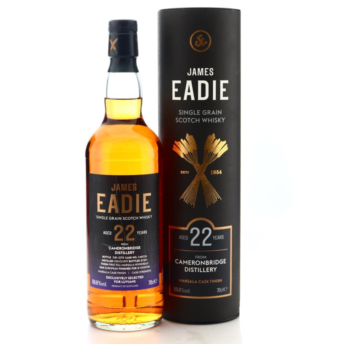 Image for Cameronbridge 1997 James Eadie 22 Year Old/ Luvians