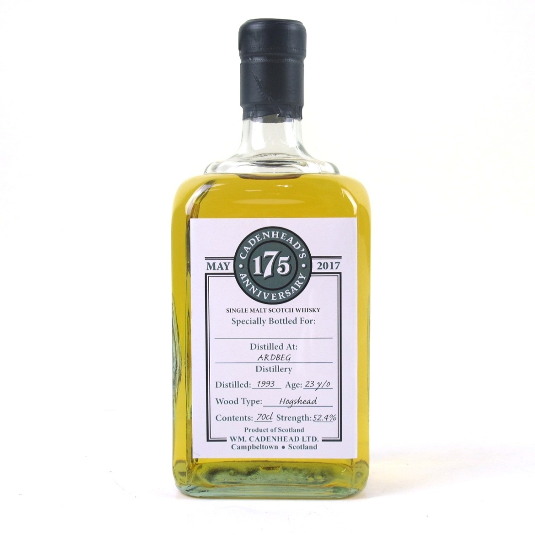 Ardbeg 1993 Cadenhead's 175th Anniversary 23 Year Old