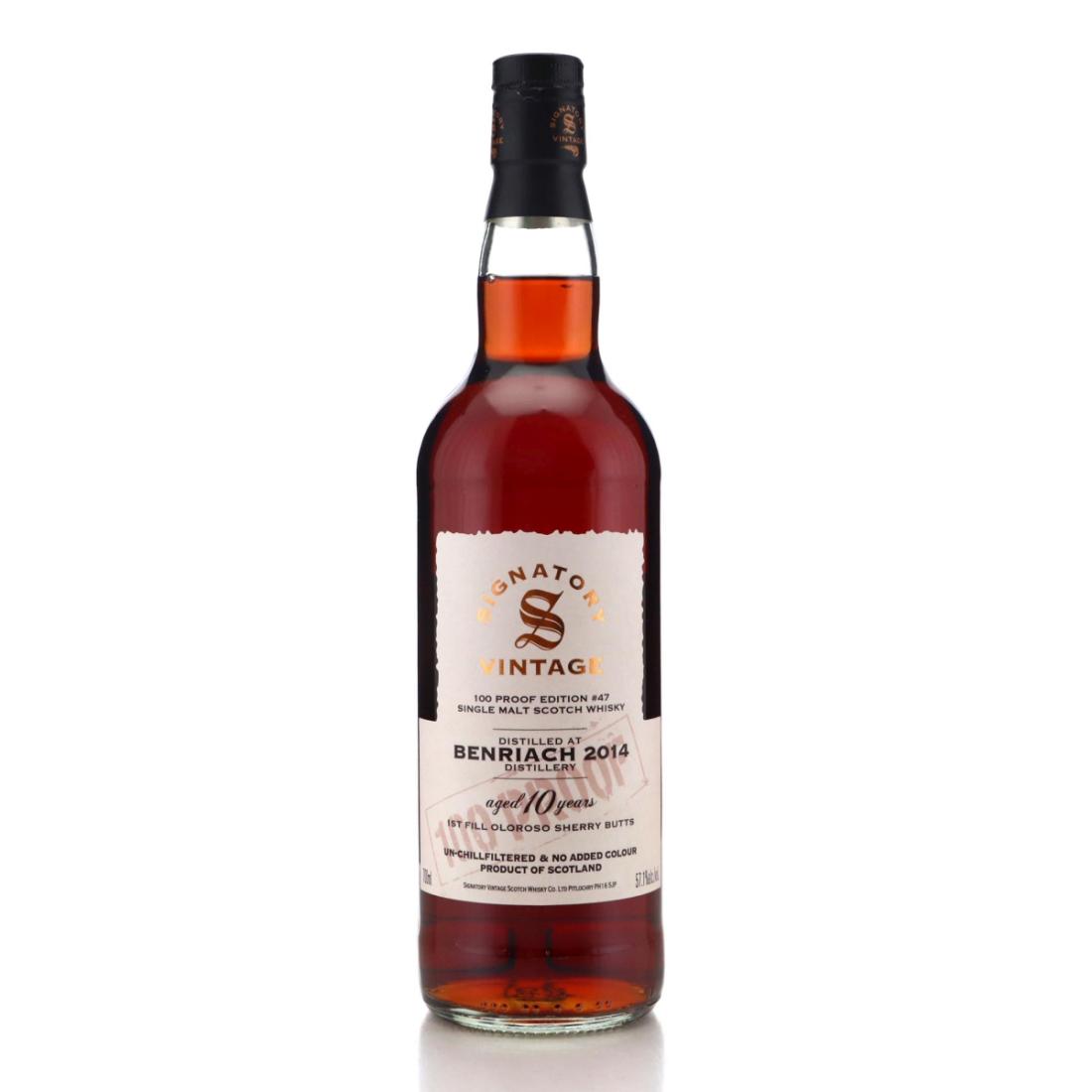 Benriach 2014 100 Proof Edition 10 47