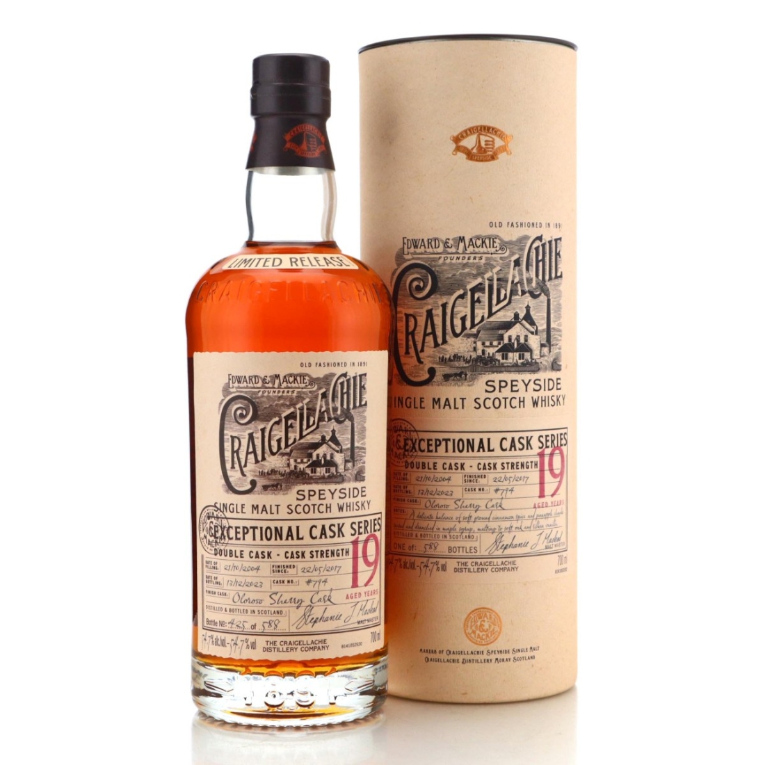 Image for Craigellachie 2004 Exceptional Cask Series 19 Year Old