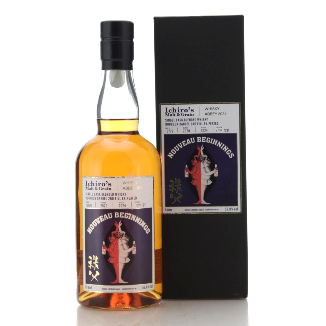 Image for Ichiro's Malt & Grain Single Cask Blended Whisky - Nouveau Beginnings