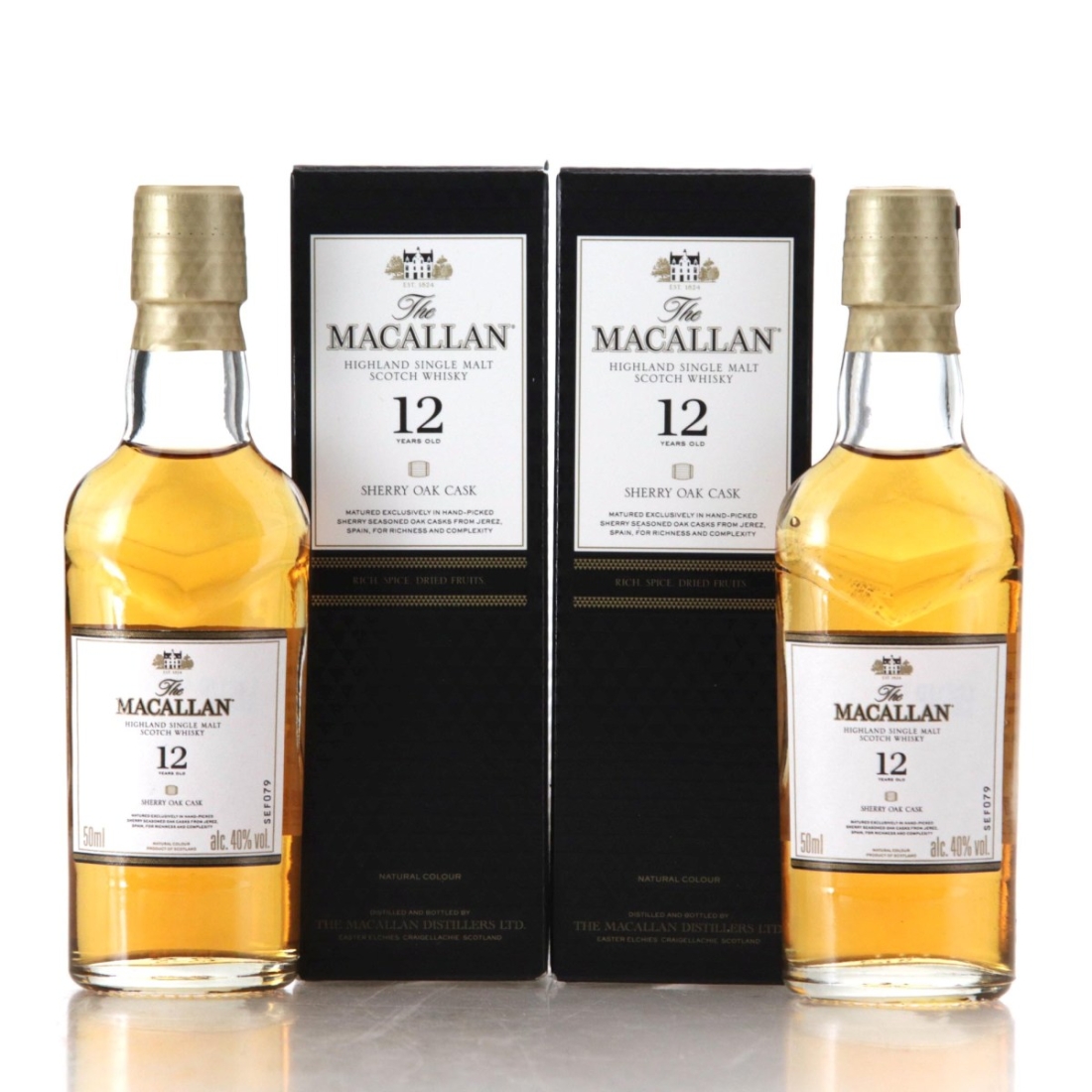 Image for Macallan 12 Year Old Sherry Oak Cask Miniature