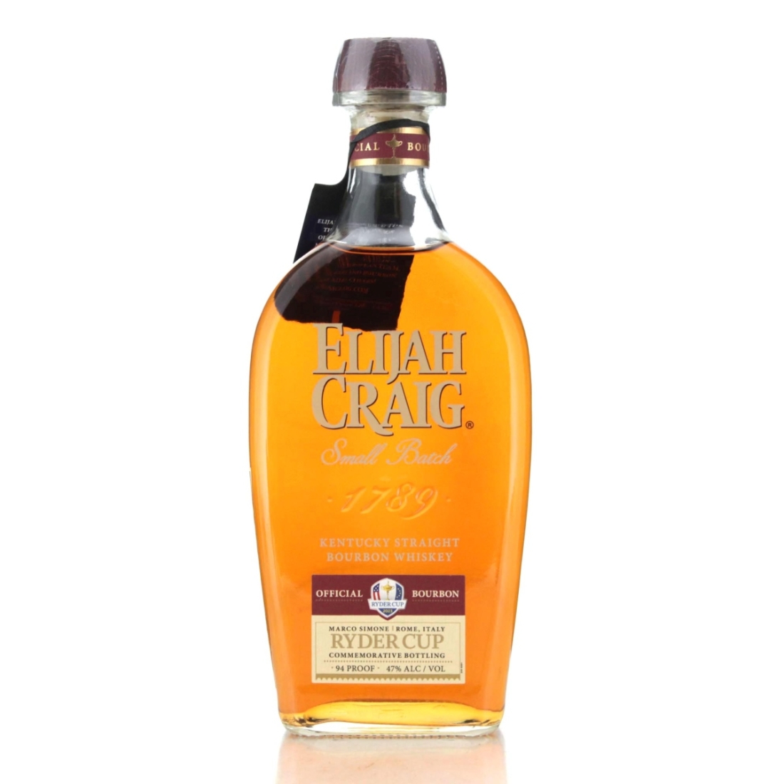 Image for Elijah Craig Small Batch 70cl / Ryder Cup Commemorative Bottling 2023
