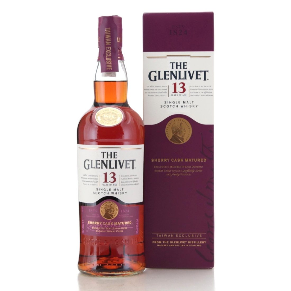 Image for Glenlivet 13 Year Old Sherry Cask Matured
