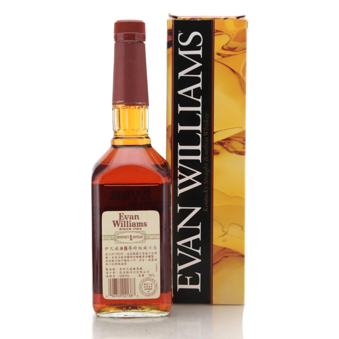 Image for Evan Williams 8 Year Old Kentucky Straight Bourbon 1995