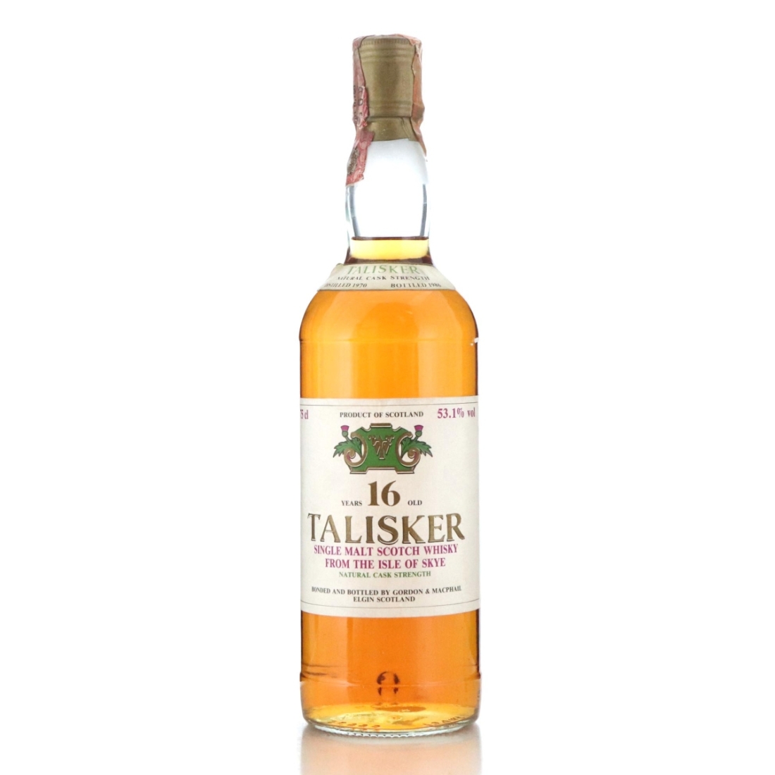 Image for Talisker 1970 Natural Cask Strength 16 Year Old