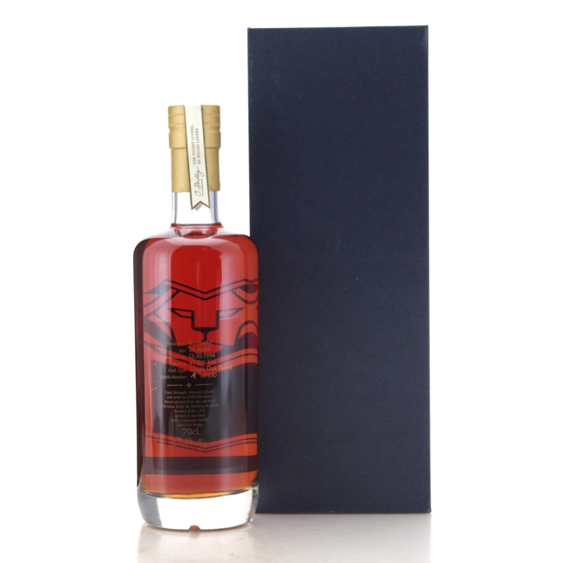 Image for Kentucky Straight Bourbon 1994 C. Dully Selection 24 Year Old