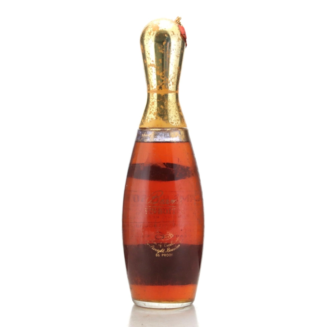 Image for Beam's Pin Bottle 6 Year Old Kentucky Straight Bourbon 1970s