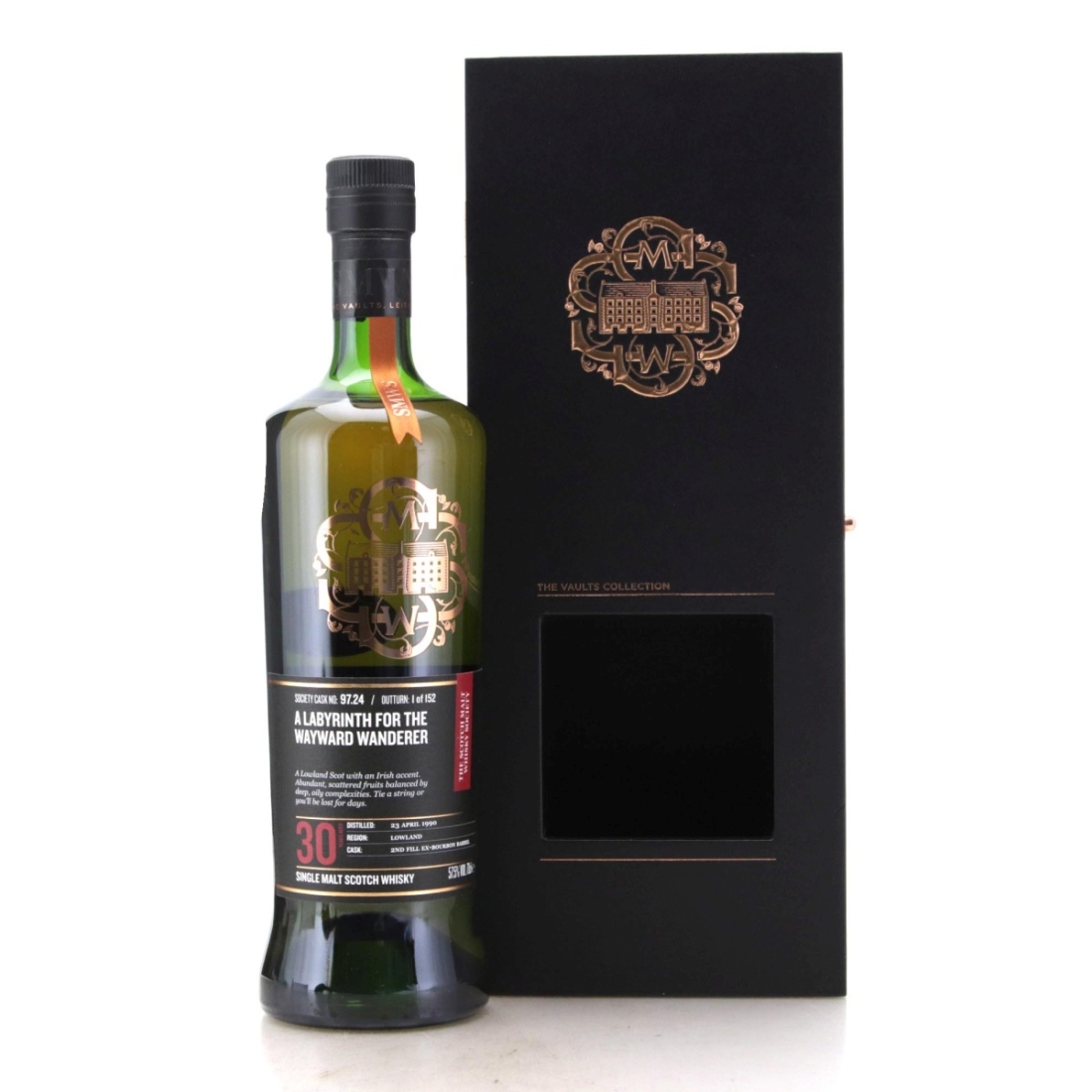 Image for Littlemill 1990 SMWS 30 Year Old 97.24 - A labyrinth for the wayward wanderer