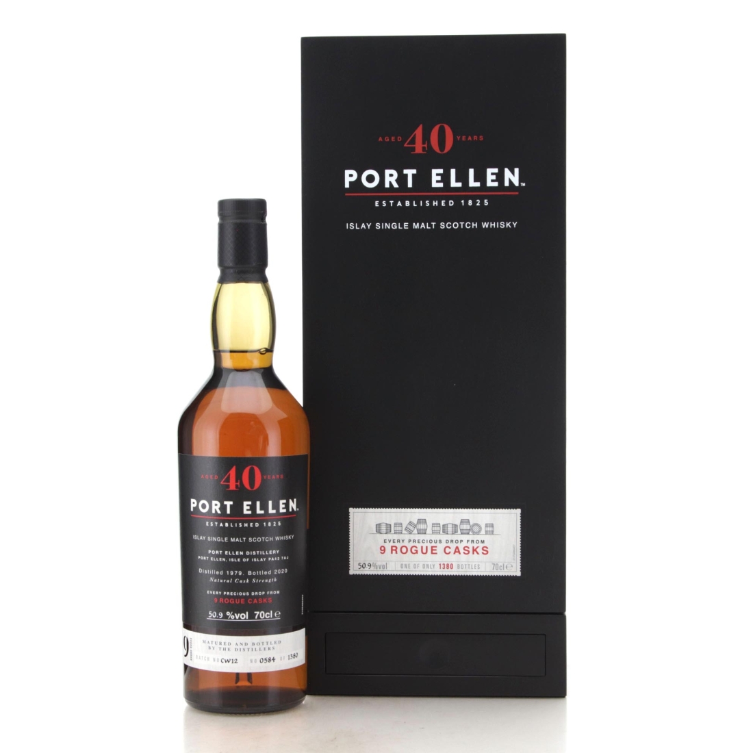 Port Ellen 1979 9 Rogue Casks 40 Year Old
