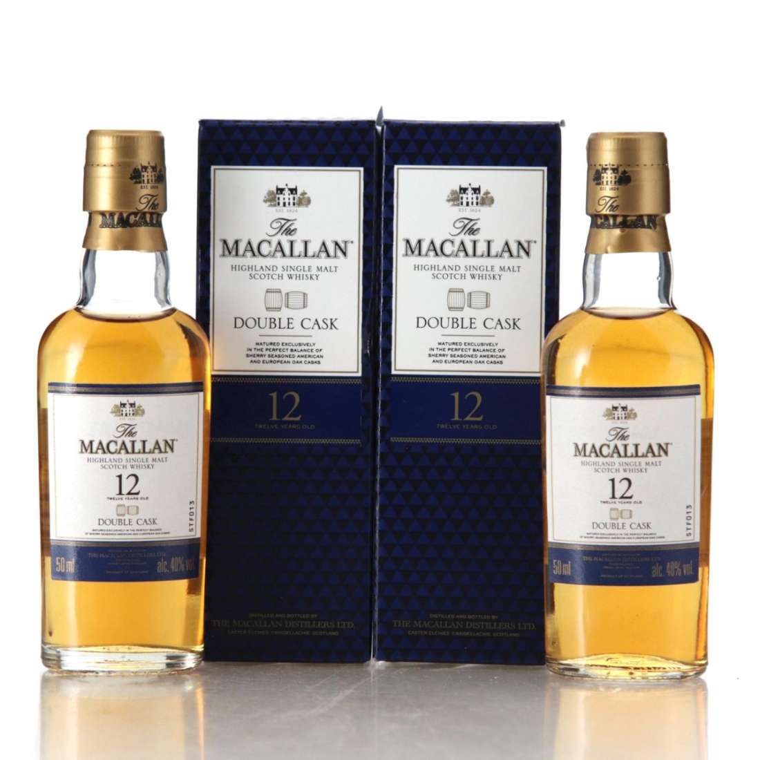 Image for Macallan 12 Year Old Double Cask Miniature x 2