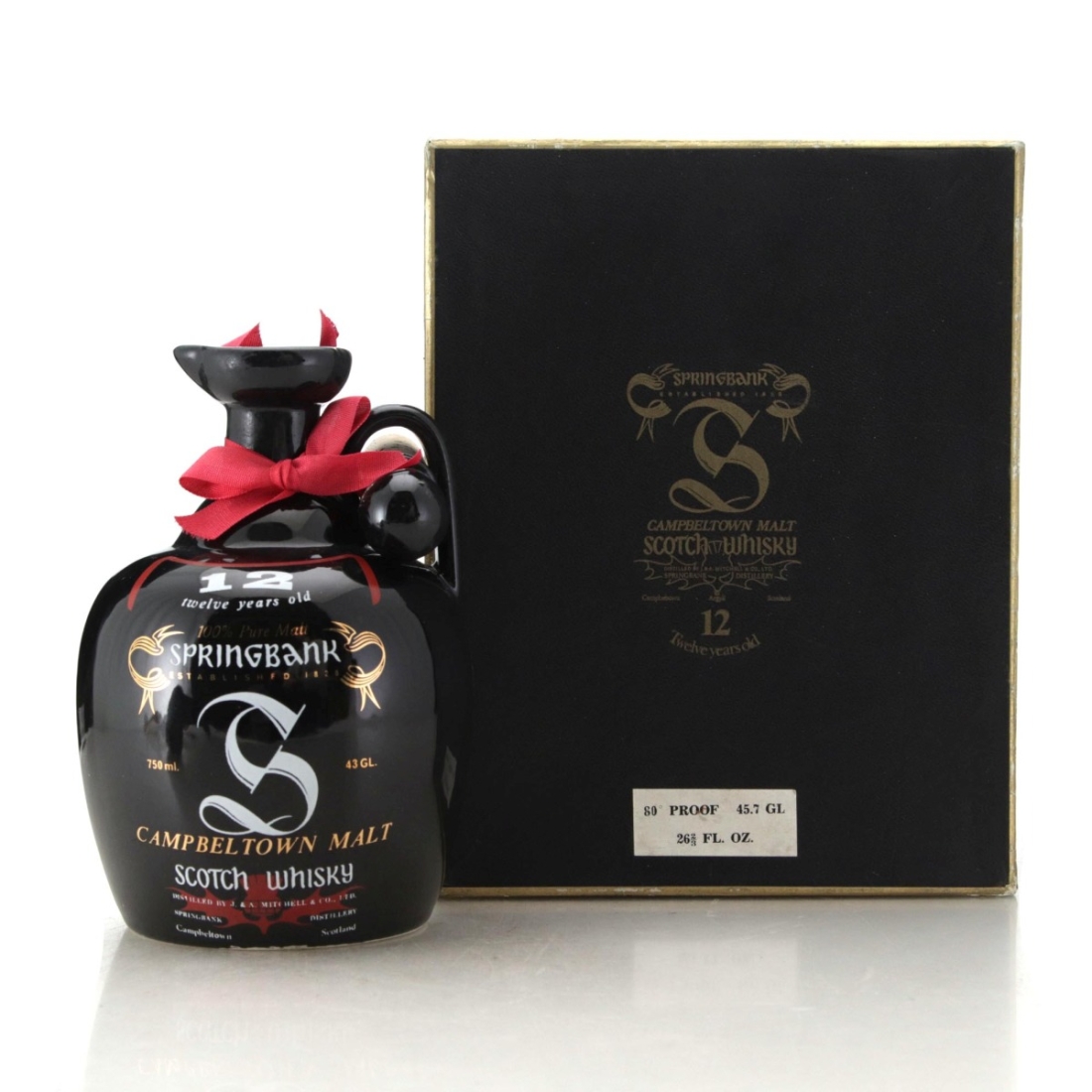 Image for Springbank 12 Year Old Ceramic Flagon Decanter