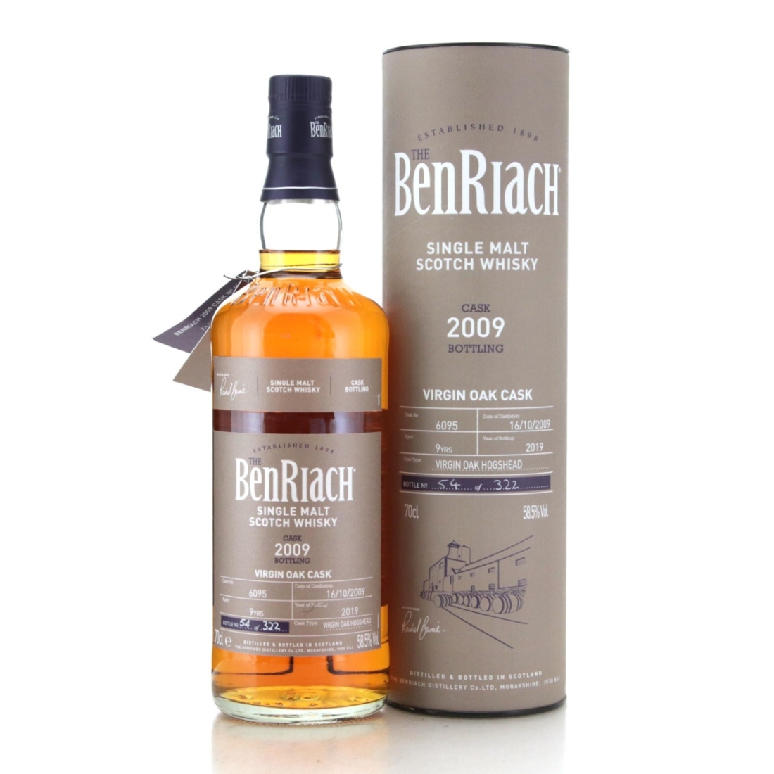 Image for Benriach 2009 Cask Bottling 9 Year Old