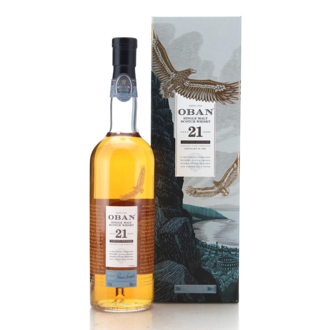 Image for Oban 1996 Natural Cask Strength 21 Year Old