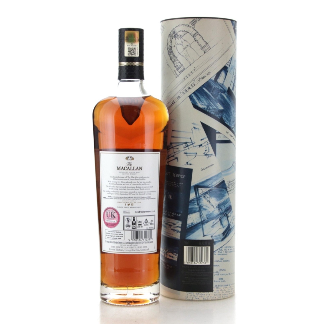 Image for Macallan James Bond 60th Anniversary Release Decade 1