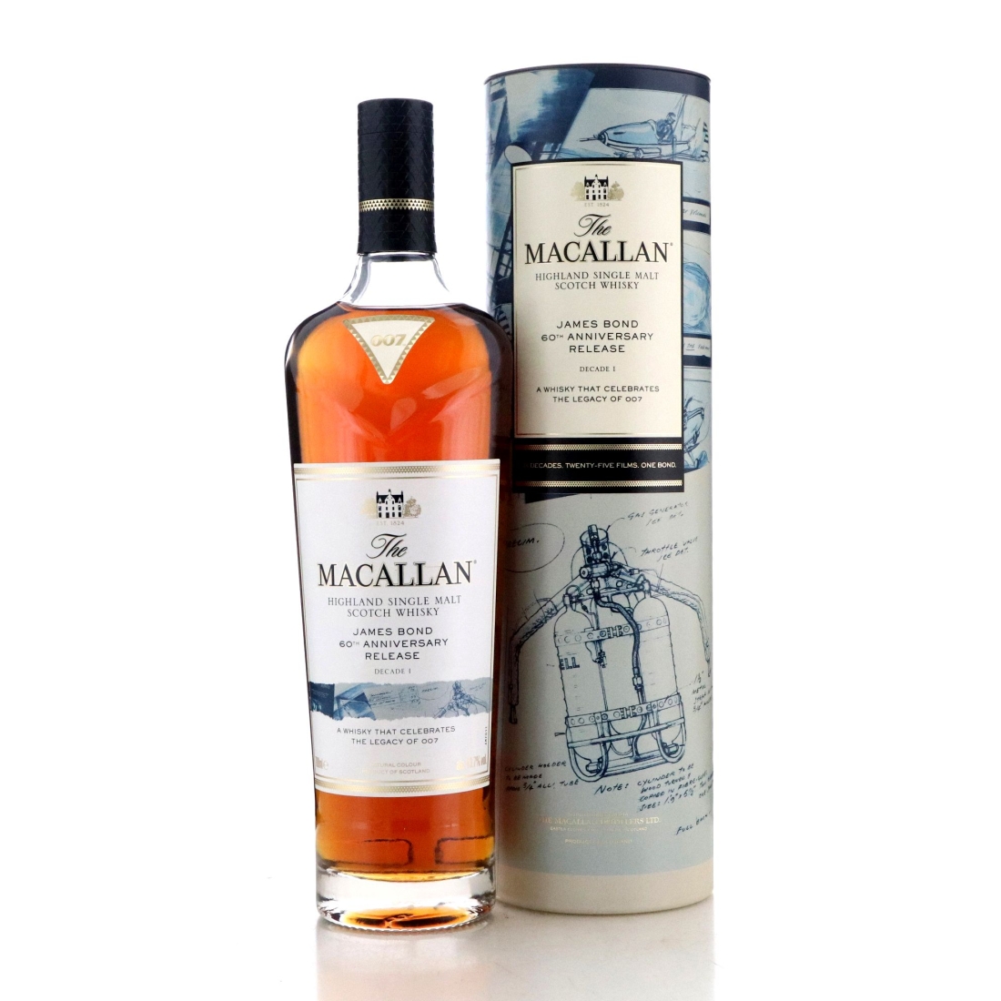 Image for Macallan James Bond 60th Anniversary Release Decade 1