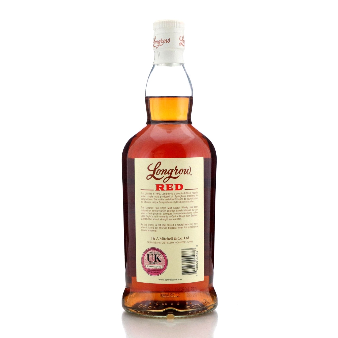 Image for Longrow Red 15 Year Old Pinot Noir Cask Matured