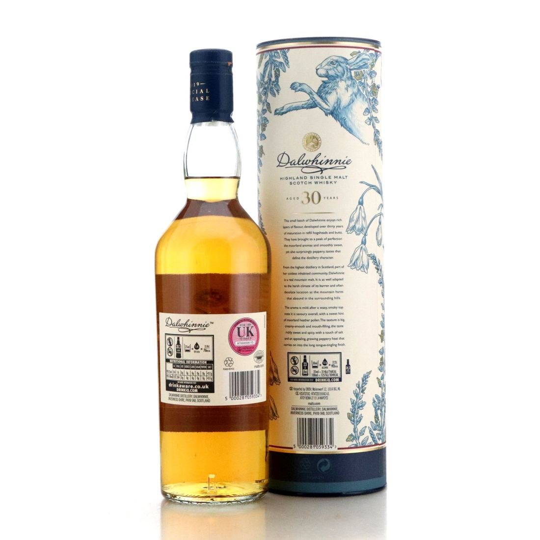 Image for Dalwhinnie 30 Year Old Natural Cask Strength