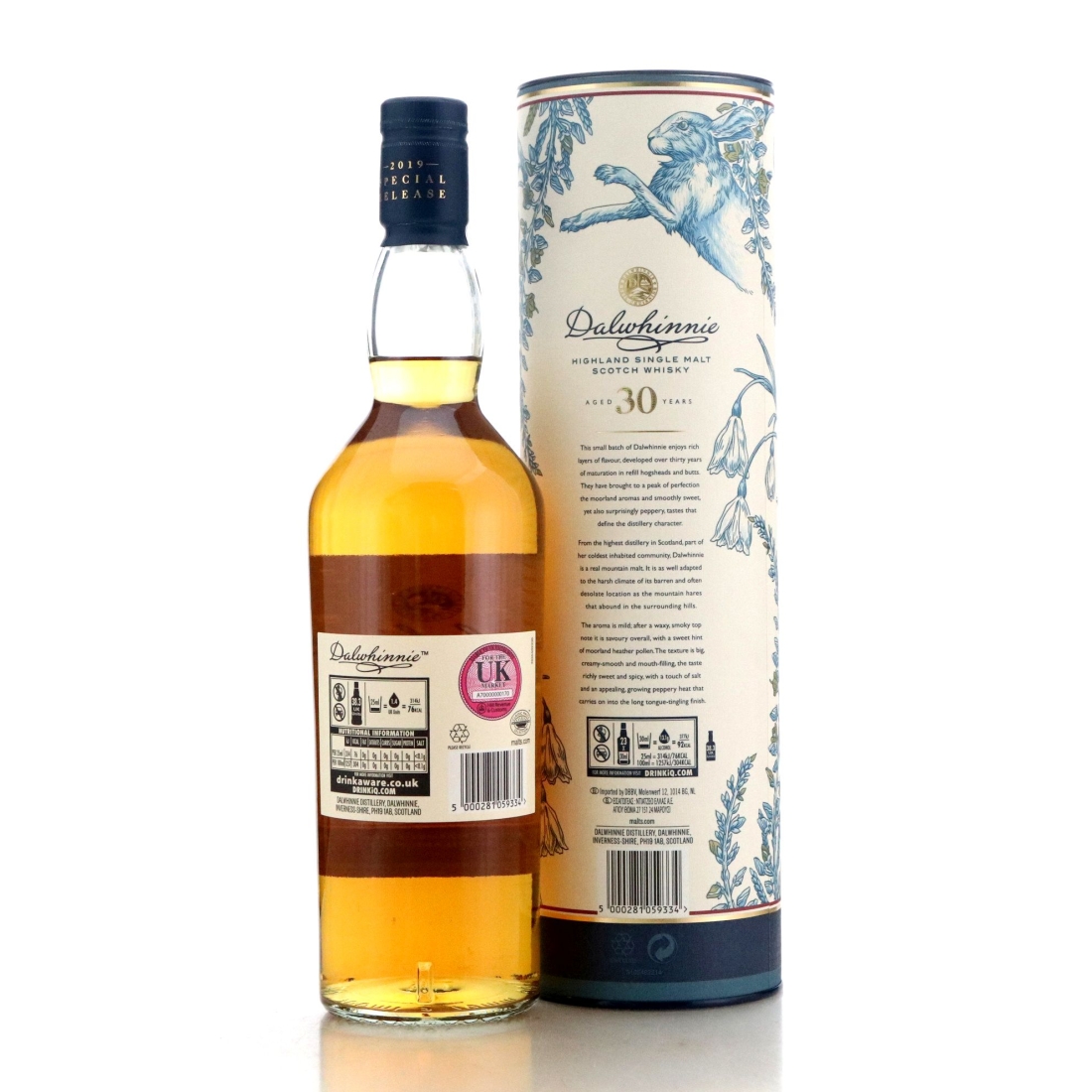 Image for Dalwhinnie 30 Year Old Natural Cask Strength