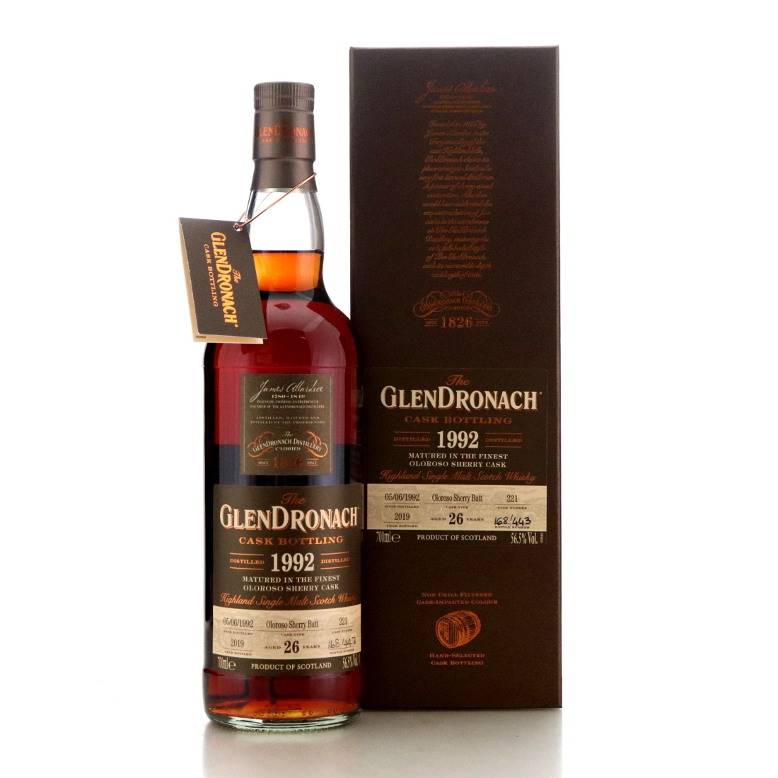 Image for Glendronach 1992 Cask Bottling 26 Year Old