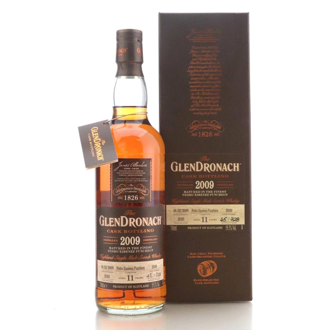 Image for Glendronach 2009 Single Cask 11 Year Old #2039