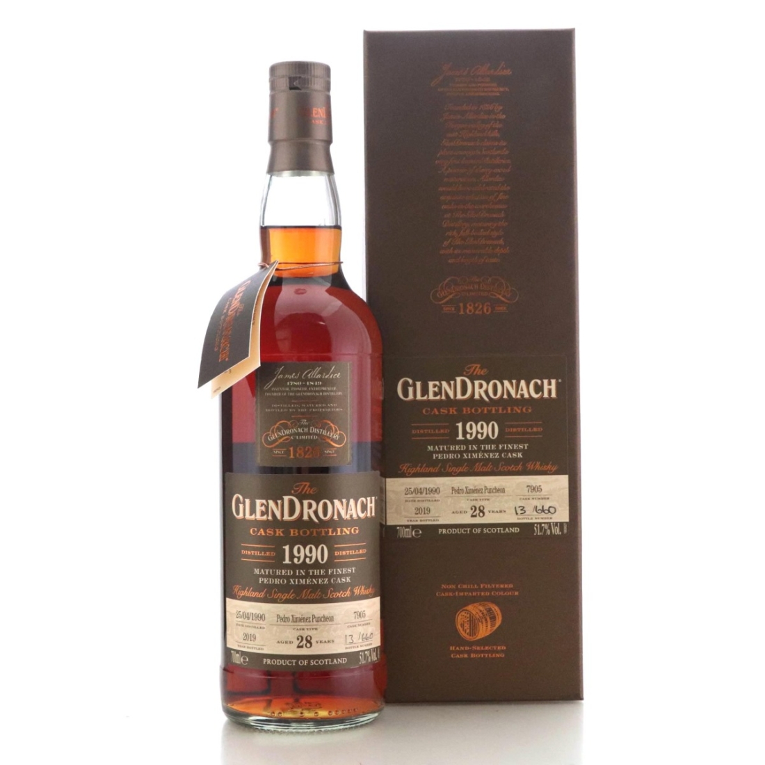 Image for Glendronach 1990 Cask Bottling 28 Year Old