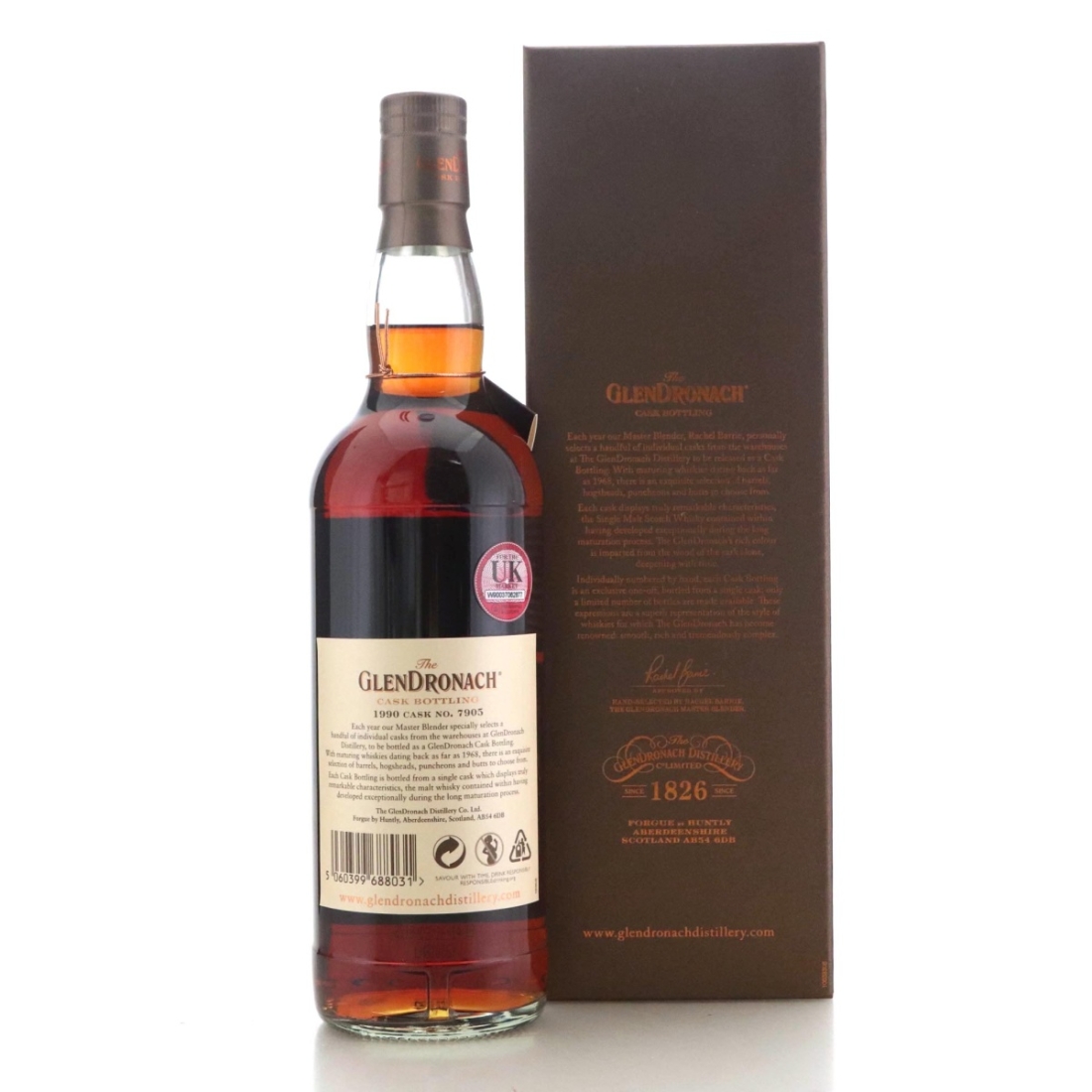 Image for Glendronach 1990 Cask Bottling 28 Year Old